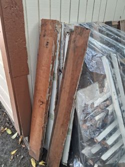 111 year old Reclaimed Lumber Boards and door frames