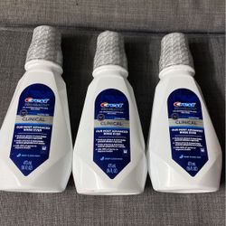 Crest Pro health Mouthwash Lot Of 3 For $10