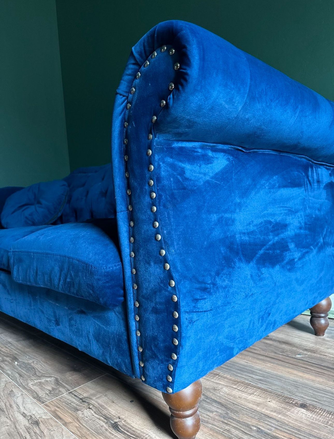 Vintage blue sofa - DISCOUNT! $299