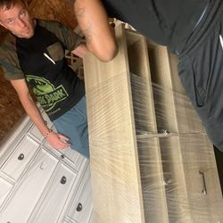 Beige Wooden dresser