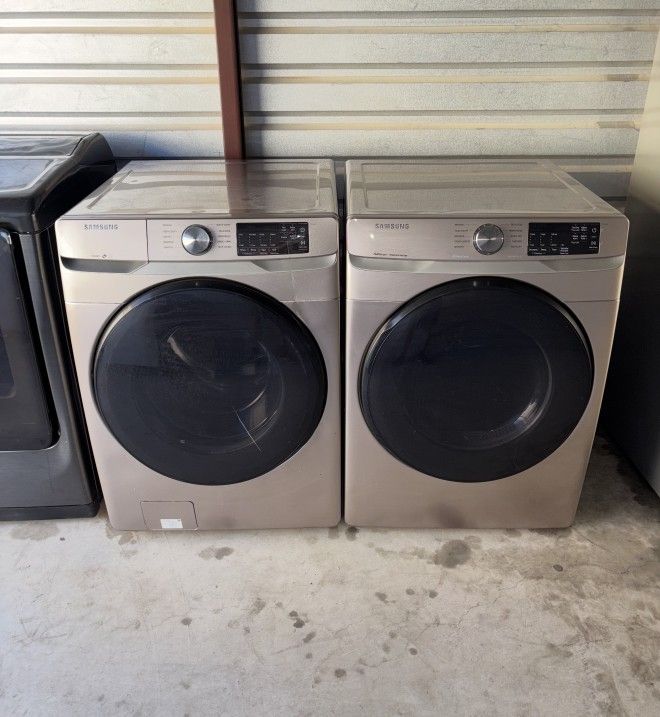 Samsung Washer And Electric Dryer Matching Set