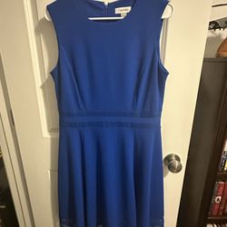 Women’s Calvin Klein Blue Dress Size 12