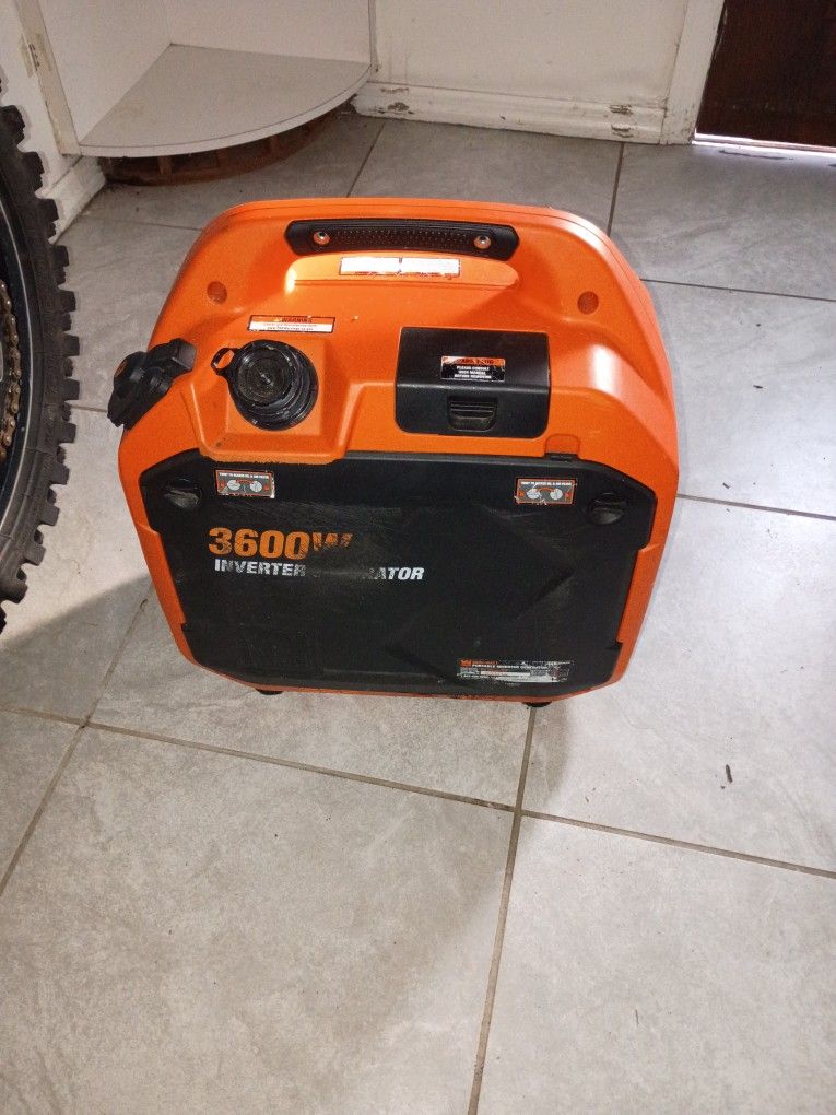 3600w Dual Fuel Inverter Generator