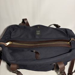 Filson Navy Medium Rugged Twill Duffle Bag
