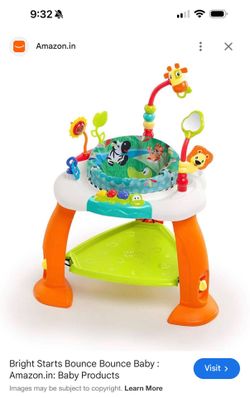 Baby saucer activity center