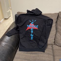 Size, Large Travis Scott Cactus Jack Trails Association Sweater.