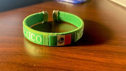 World Cup Soccer Bracelet Team Mexico - Handmade