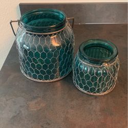 Candle Holders/glass Containers