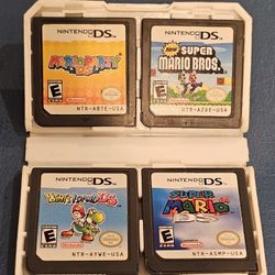 Nintendo DS Games: Mario Party, New Super Mario Bros, Yoshi's Island, Super Mario 64