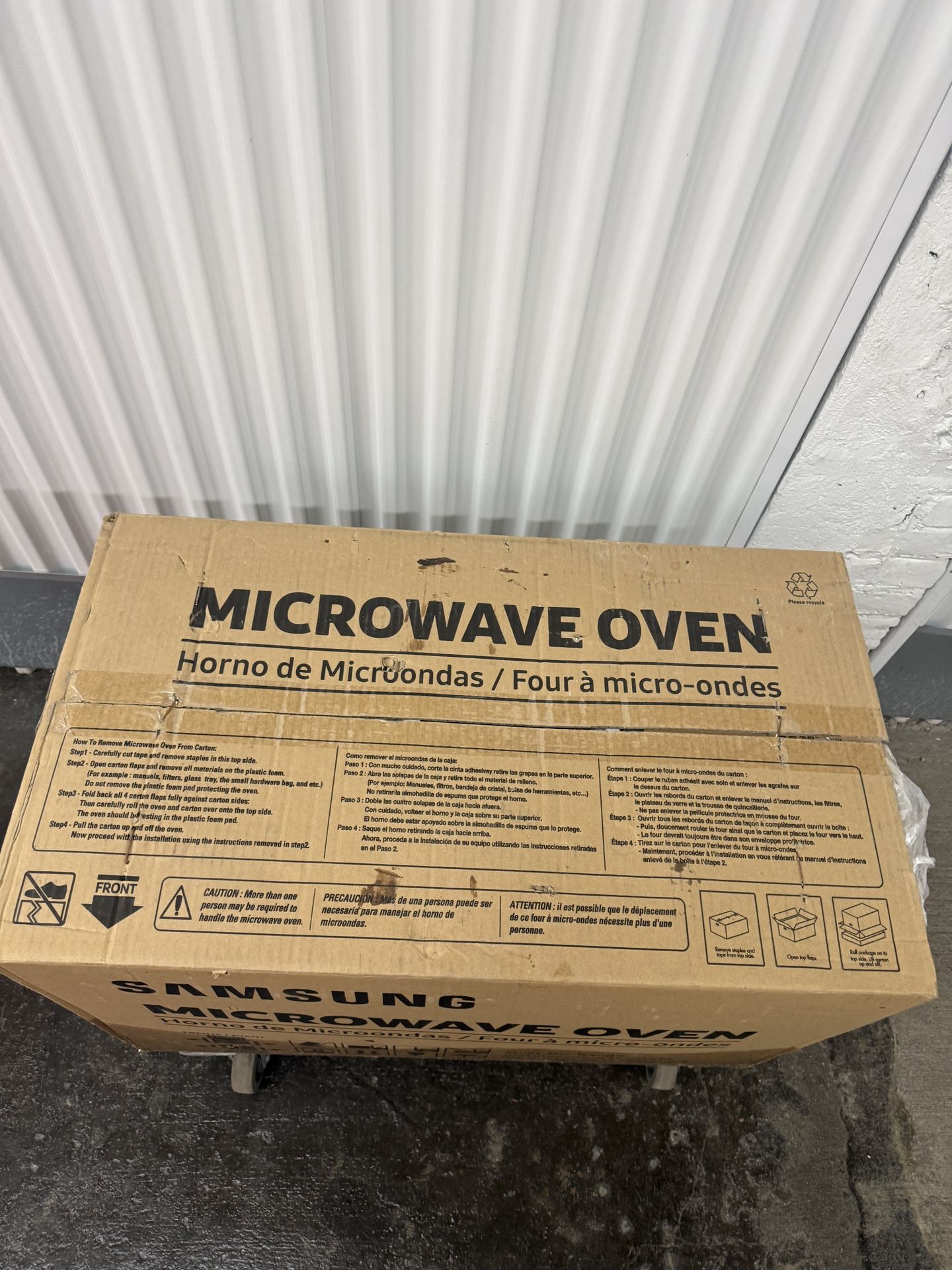 New Samsung Microwave