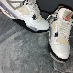 Jordan 4 White Cement