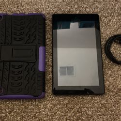 Amazon Fire 7 Tablet With All Accessories