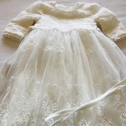 Baptismal Dress for 3-6 Months