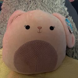 Bop the Pink Bunny 16” Squishmallow NWT 
