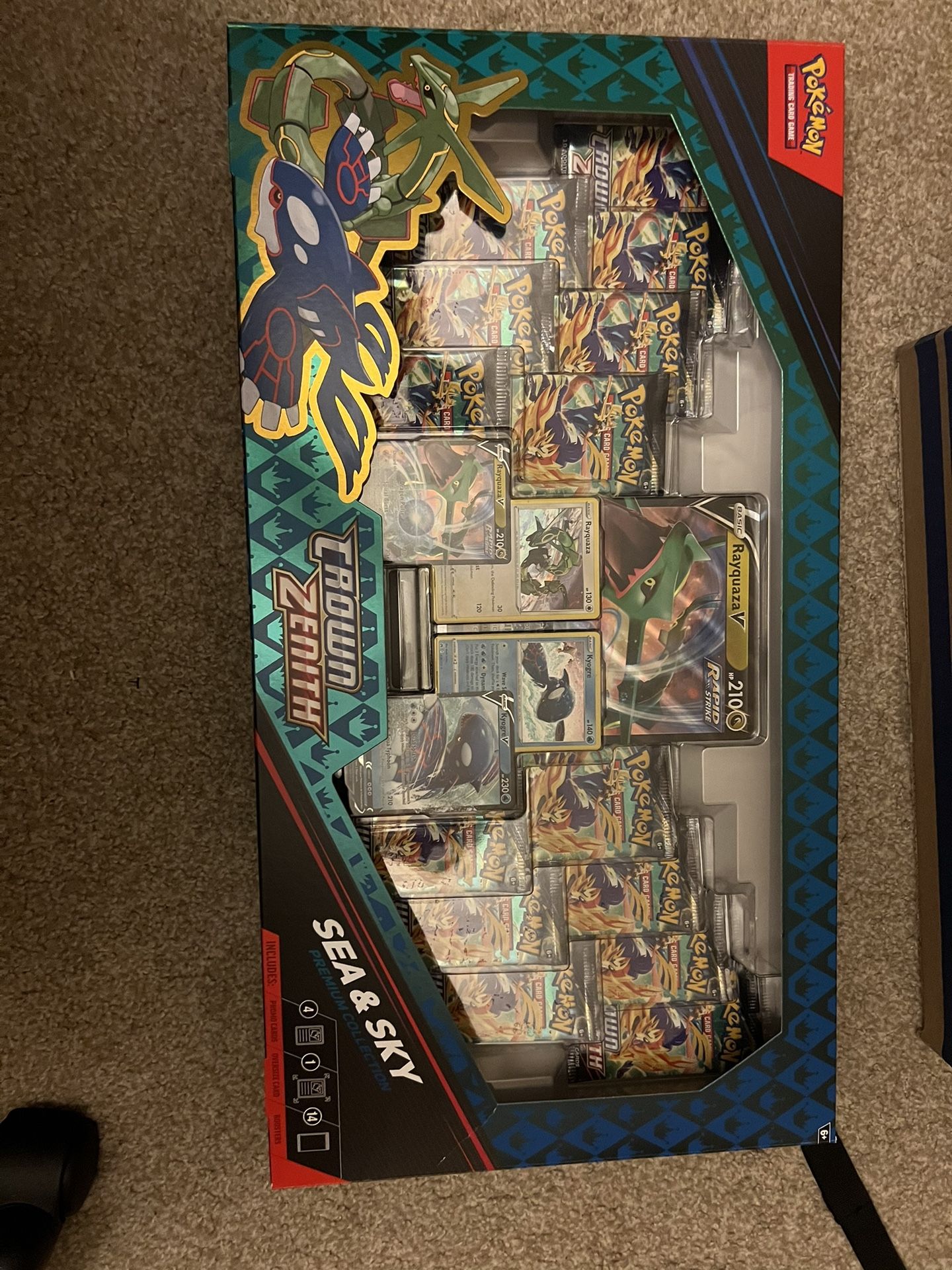 Pokemon Crown Zenith Premium Sea Sky Collection Sams Club Exclusive