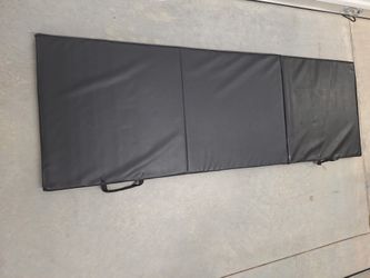 PADDED Yoga Pilates Tri-fold Mat With Handles