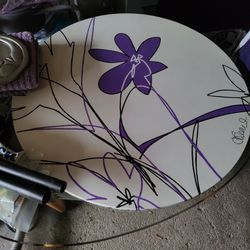 Round Canvas Wall Art