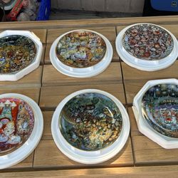 Gorgeous Bill Bell The Franklin Mint Heirloom collection limited edition plates