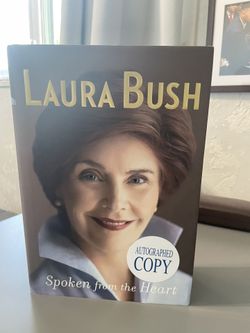 Laura Bush Signed Book