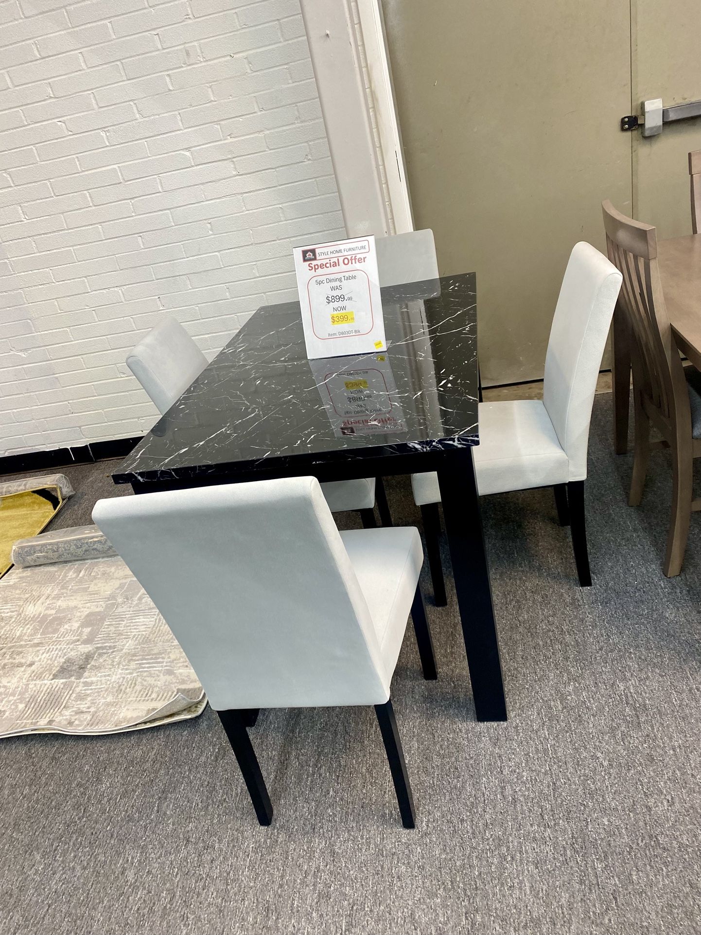 5pc Dinning Table Set $399