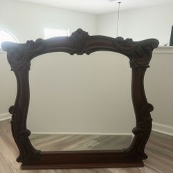 Vintage Oakwood Interiors Mirror