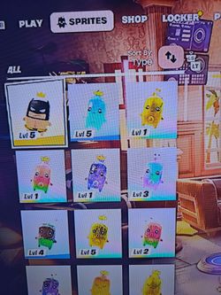 Fortnite Sprites trades and sells