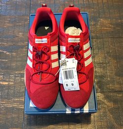 Adidas Bad Bunny Ballerina Sneakers Red Size 8