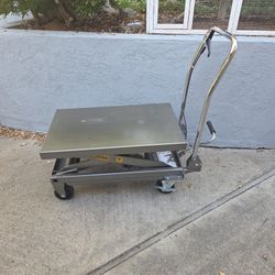 Hydraulic Lift Cart 1000lb Capacity 