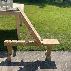 Wood Workout Bench