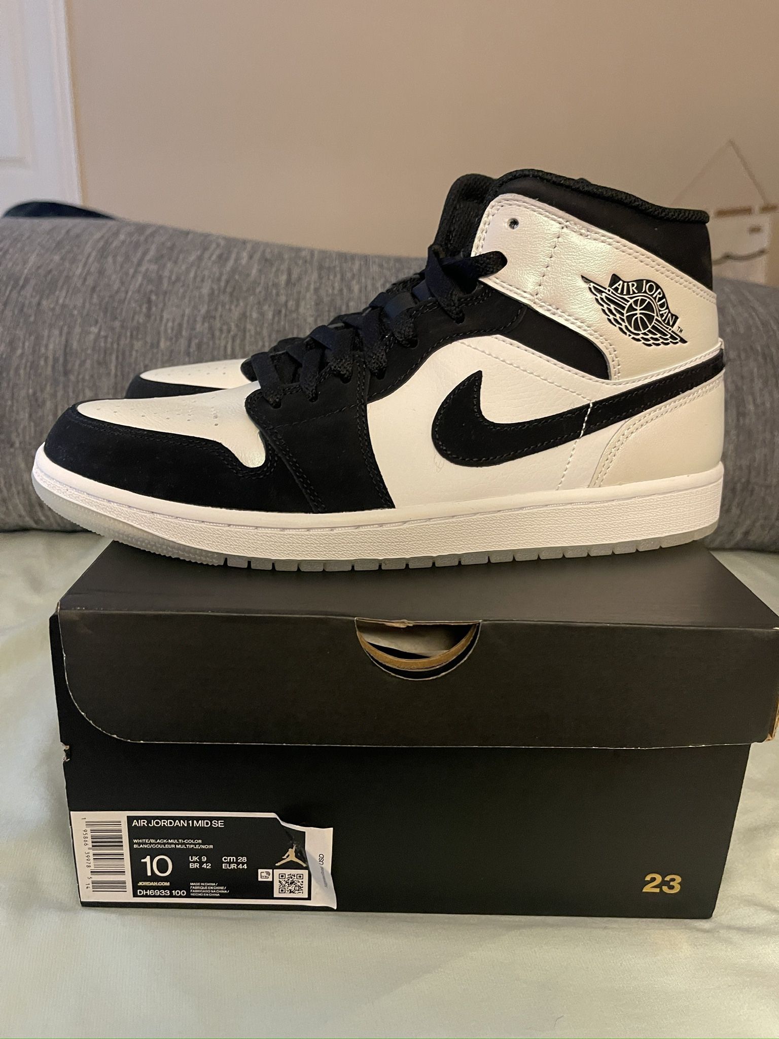 Jordan 1 Diamond Shorts Mid Size 10