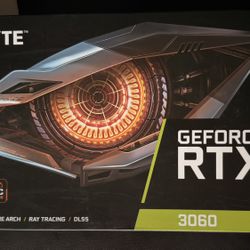 Brand New Gigabyte RTX 3060 12GB OC