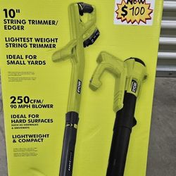 New 18V blower / trimmer kit