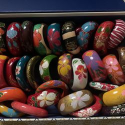 Wooden Cuff Bangle Bracelet ( 30 pieces)