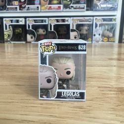 BITTY Legolas Lord of the Rings 1” Funko Pop #628 LOTR Fantasy Orlando Bloom Movies