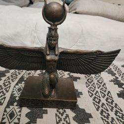  Bronze Isis Statue 