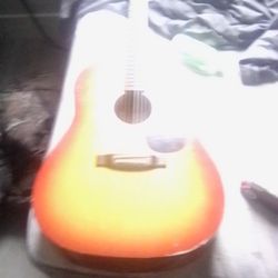 Wood Guitar 
