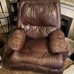 Leather Recliner 