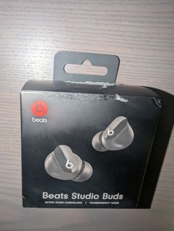 NIB - Beats by Dr. Dre Studio Buds Wireless Earbuds - Black (‎MJ4X3LL/A)