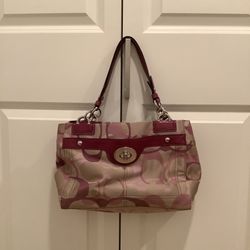 Coach Purse Pink
