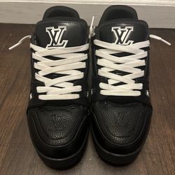 LV Black Trainers 