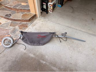 Original wheelie surfboard carrier for bike, extends for long boards