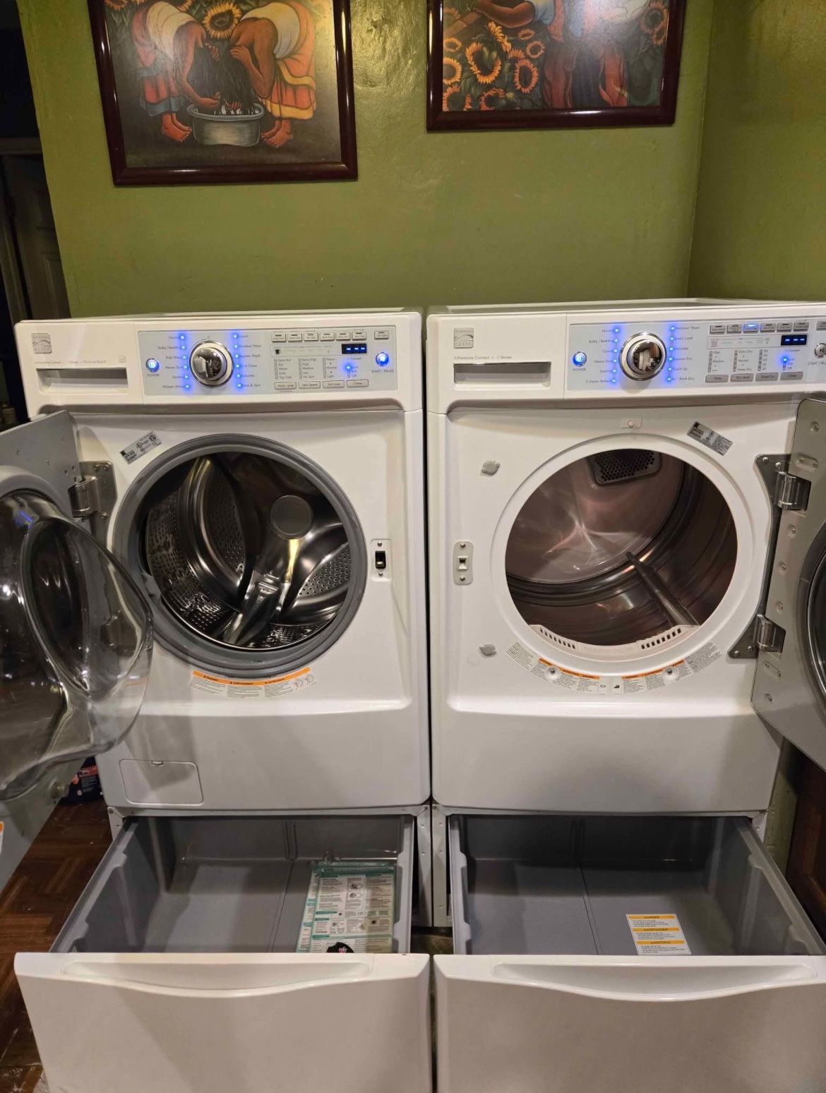 Kenmore washer and dryer (good condition)