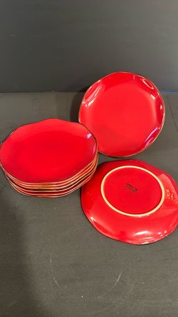 Southern living cinnabar salad plates