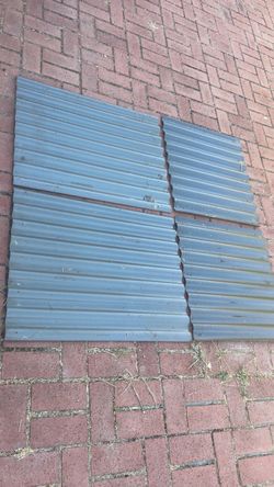 Roof Panels with closure strips