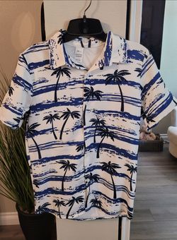 Boys Hawaiian Shirt Size Large