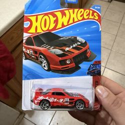 2026 Hot Wheels #38 Nightspeed  24/SEVEN Red w/Chrome Pr5 Spoke Wheels