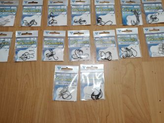 Gamakatsu Fishing Hooks Lot – Mixed Styles