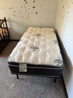 Twin mattress & frame