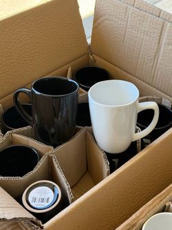 New Mugs White / Black