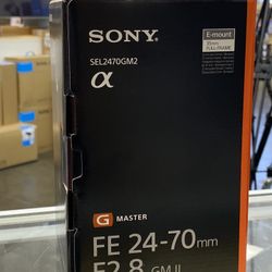 Sony FE 24-70mm F2.8 GM II